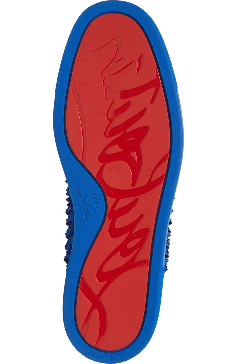 Christian Louboutin Louis Spikes High Top Sneaker, Alternate, color,