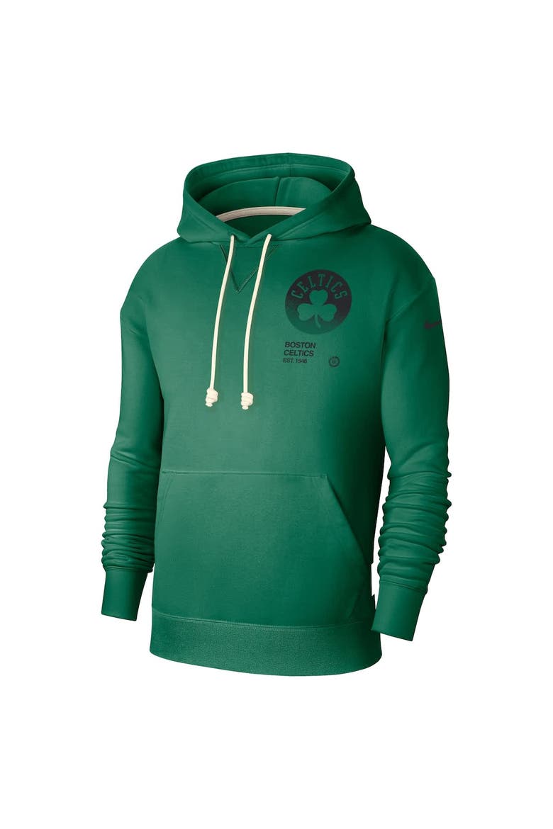 Men's Nike  Kelly Green Boston Celtics Courtside Standard Issue Premium Performance Pullover Hoodie, Alternate, color, Kelly Green