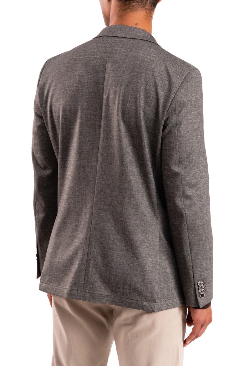 Brown Solid Sport Coat, Alternate, color, BROWN