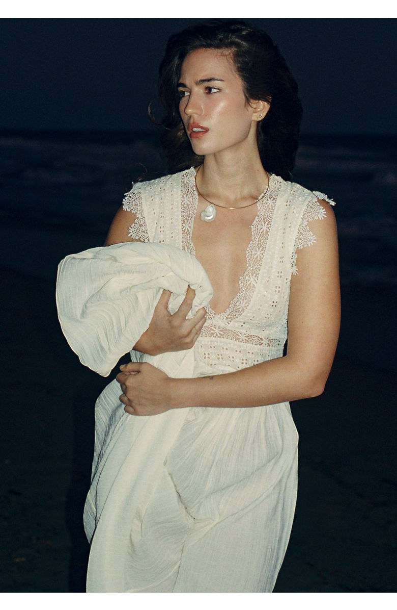 sccollection Celine Necklace, Alternate, color, Pearl