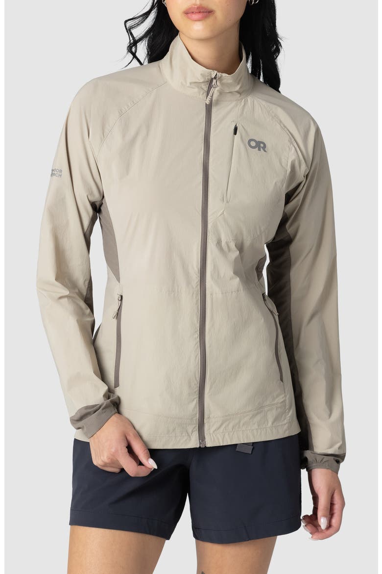Deviator Wind Jacket, Main, color, PRO KHAKI/ GRAVEL