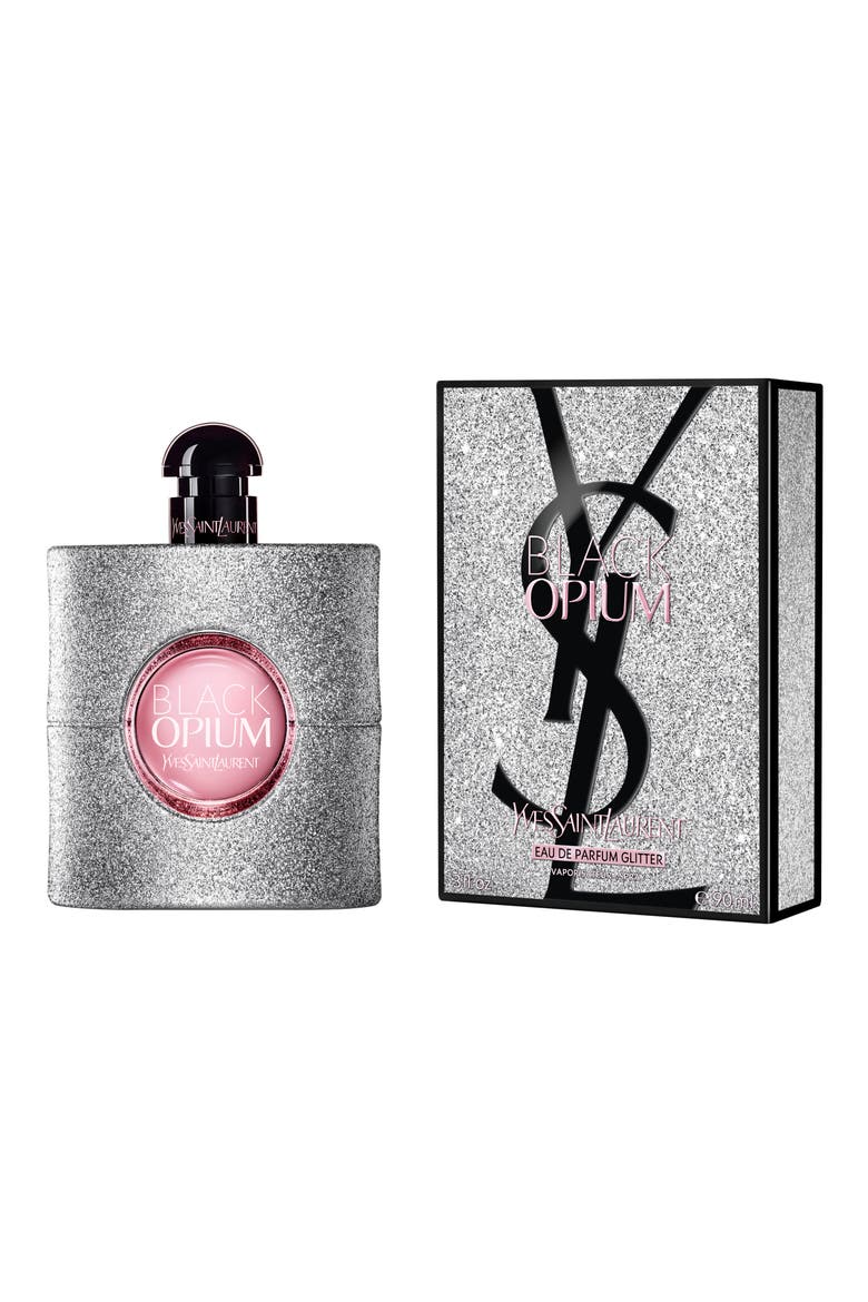 Black Opium Eau de Parfum Glitter, Alternate, color, NO COLOR