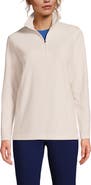 Lands' End Anyweather Fleece Quarter Zip Pullover