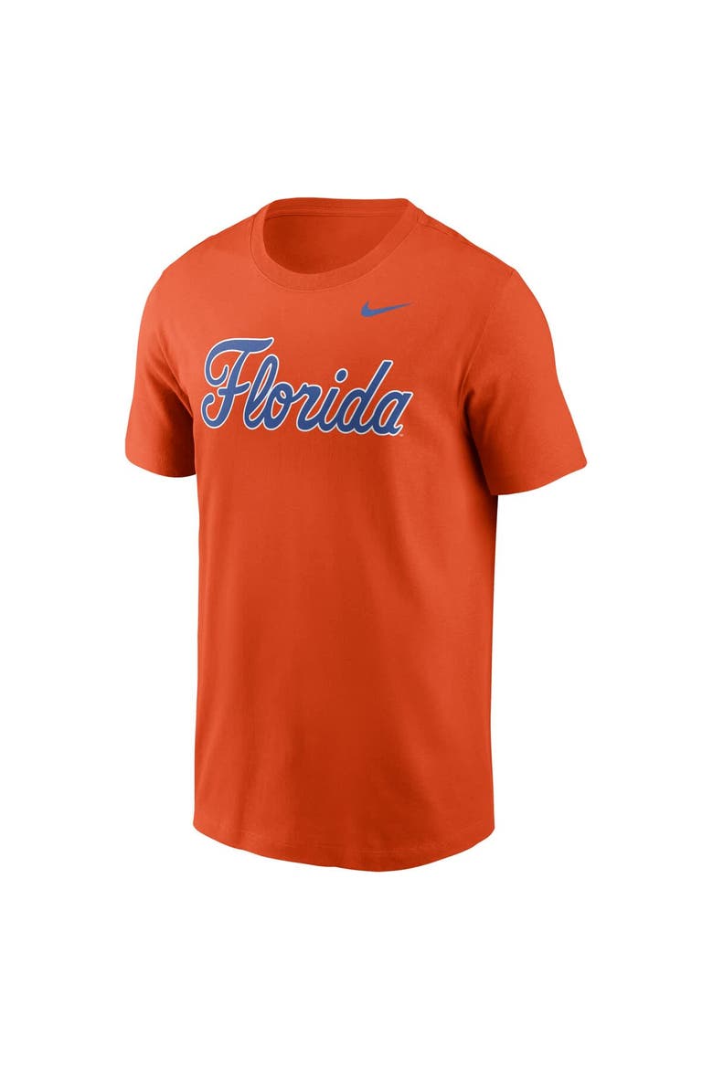 Men's Nike Orange Florida Gators Baseball Wordmark T-Shirt, Alternate, color, Orange