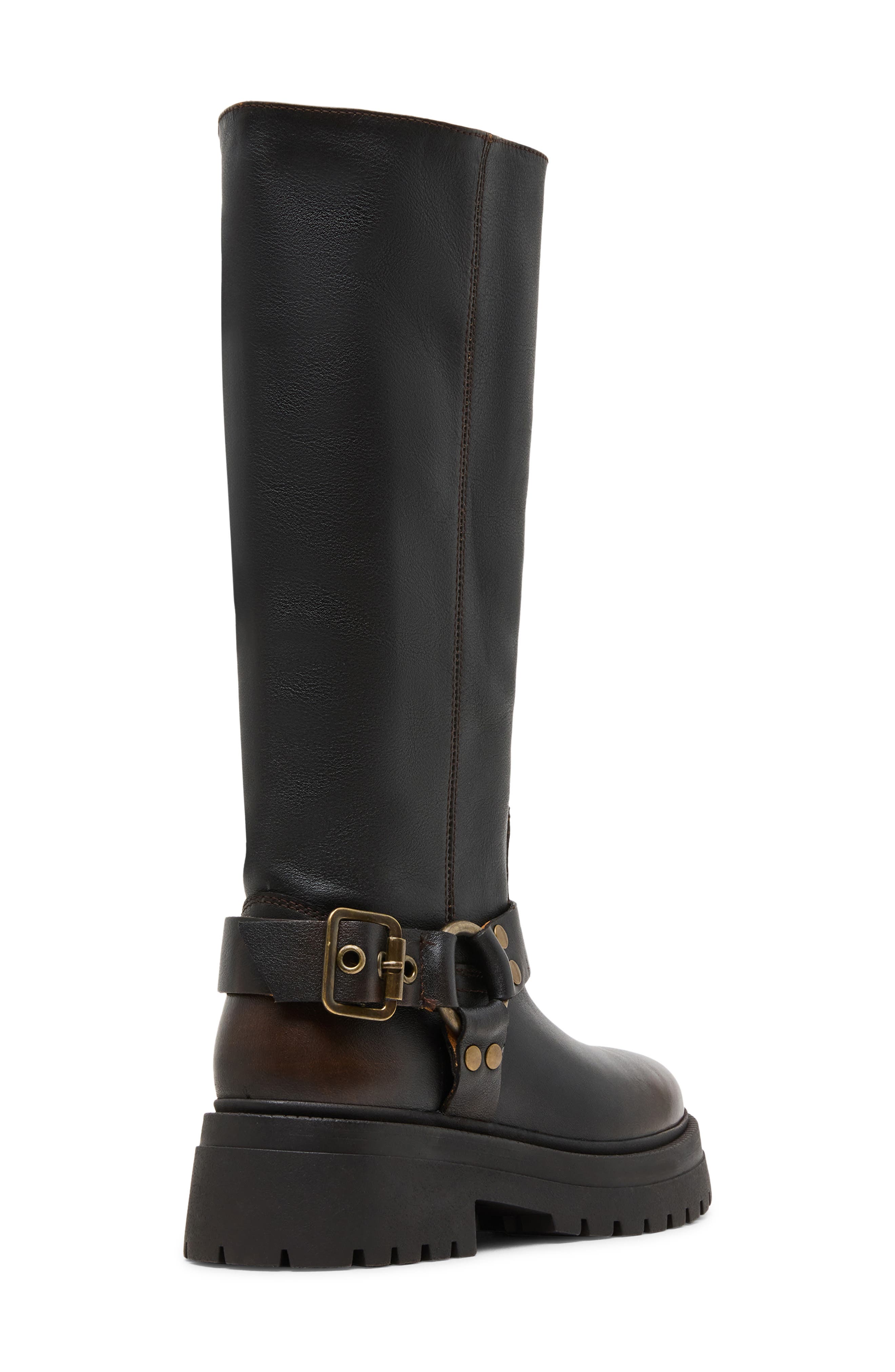 Everest Harness Boot, Alternate, color, BROWN LEATHER