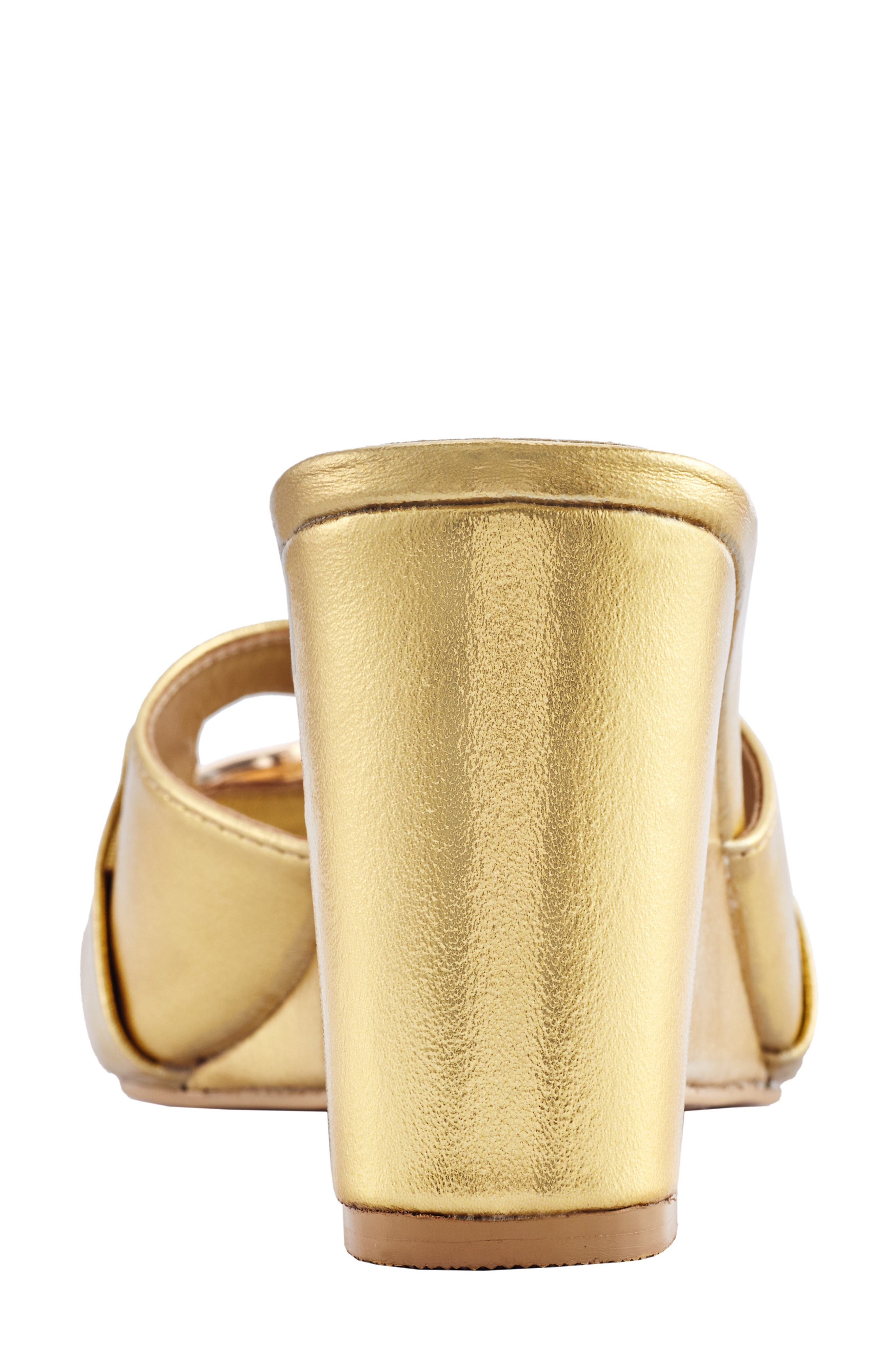 Kensy Wedge Sandal, Alternate, color, GOLD