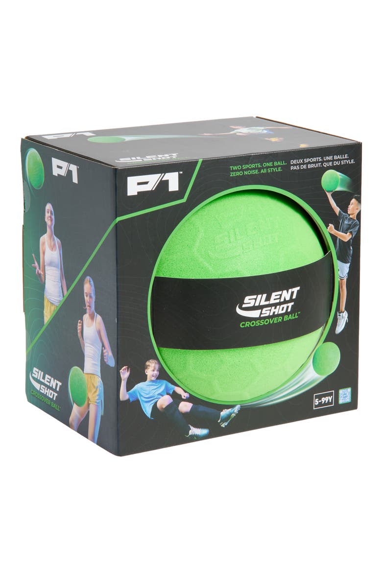 Silent Shot Crossover Ball, Main, color, GREEN