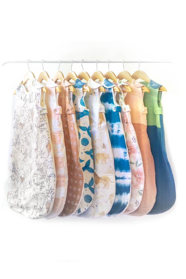 Cotton Wearable Blanket, Alternate, color, COPPER/ MULTI