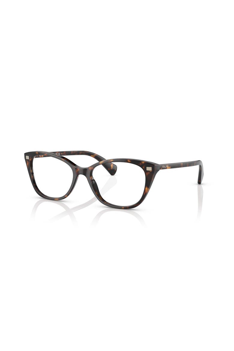 53mm Rectangle optical glasses, Main, color, Tortoise