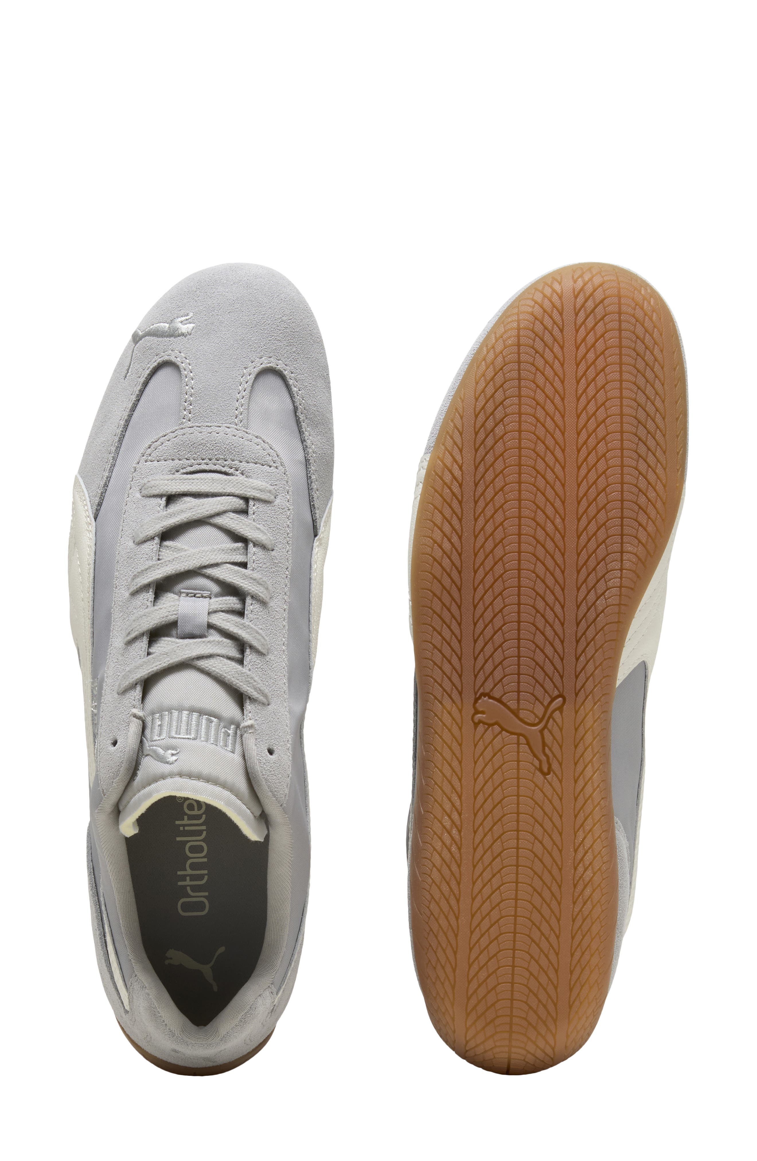 PUMA Speedcat Nylon Sneaker, Alternate, color, Gray Echo/ Puma White