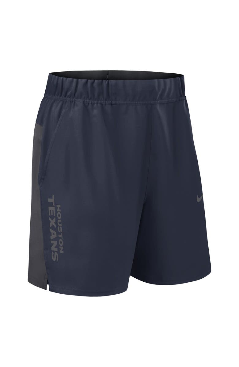 Nike Men's Nike Navy Houston Texans Woven Victory Performance Shorts, Alternate, color, Navy