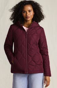 Lands' End Tall FeatherFree Onion Quilted Insulated Jacket