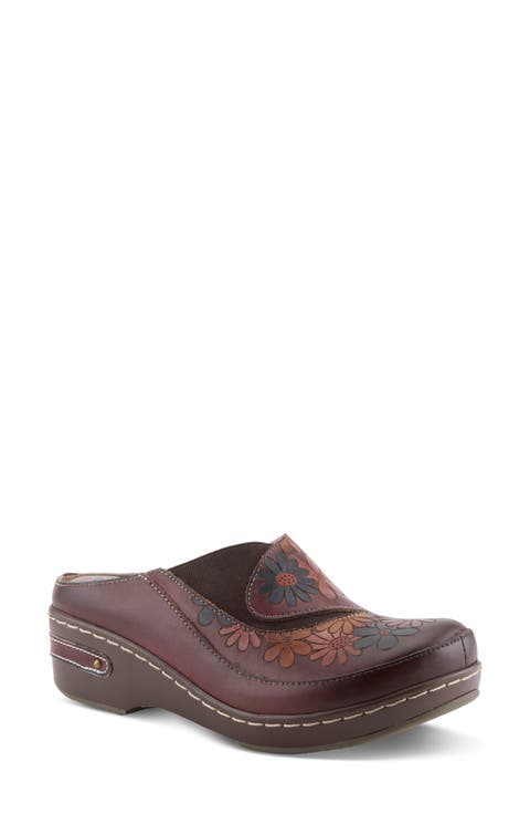 Chino Dazis Leather Mule