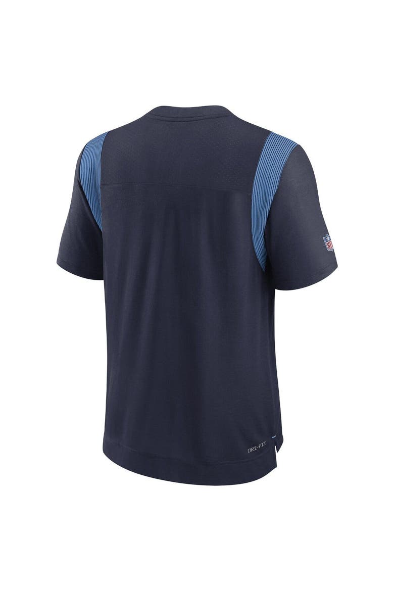 Men's Nike Navy Tennessee Titans Sideline Tonal Logo Performance Player T-Shirt, Alternate, color, Navy