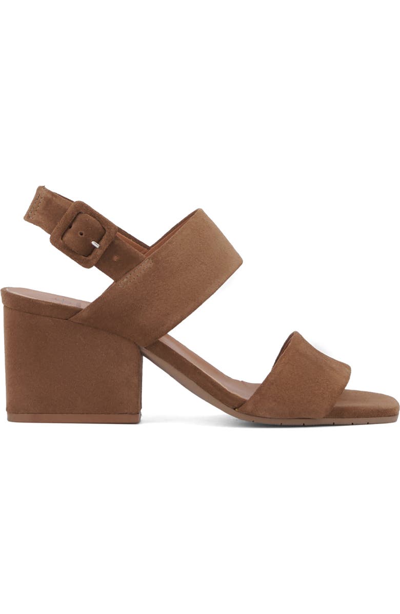 Aquatalia Rayma Water Repellent Slingback Sandal, Alternate, color, Champagne