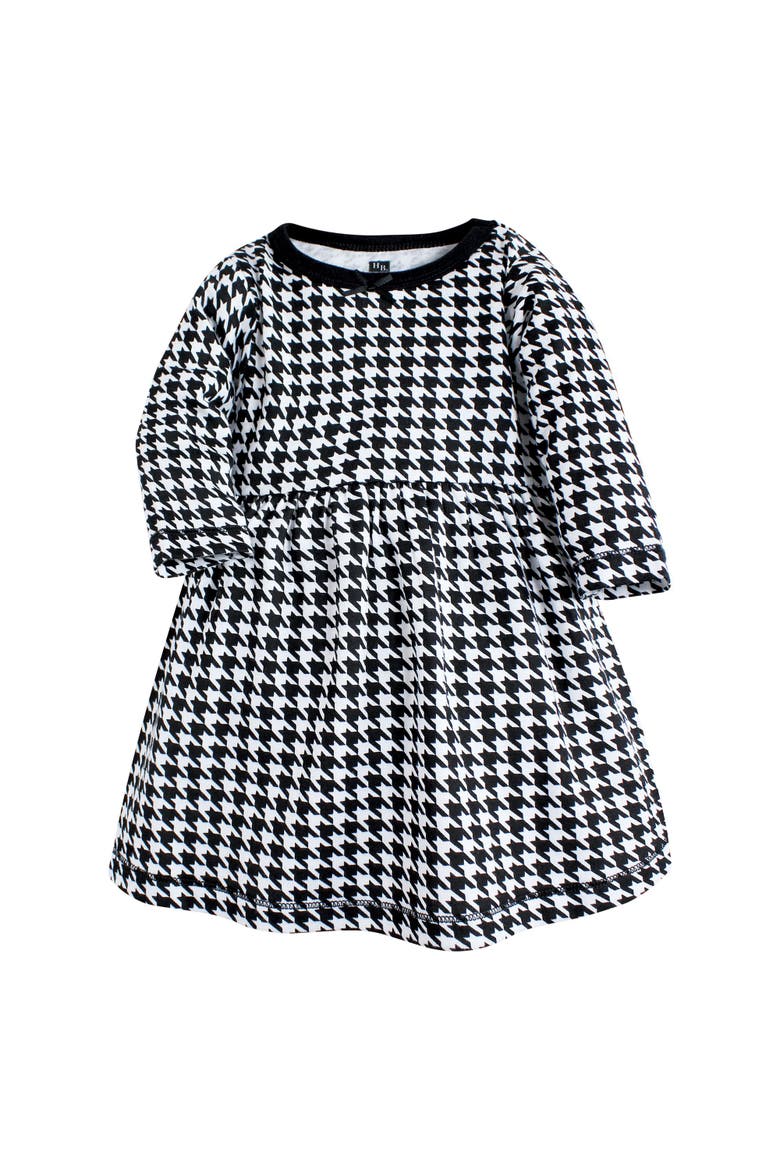 Two-piece Long-sleeve Dresses Set, Alternate, color, Black Red Plaid