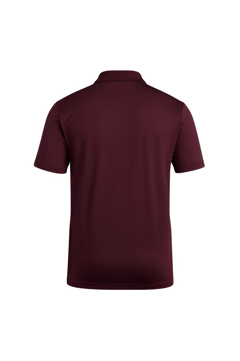 Maroon Mississippi State Bulldogs Ultimate 365 Ottoman Polo Shirt, Alternate, color, Maroon