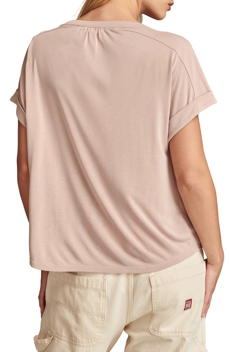 Lucky Brand Sandwash Button-Up Shirt, Alternate, color, Rose Dust