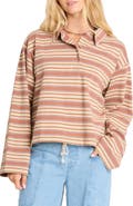 Billabong Sugar Striped Long Sleeve Polo
