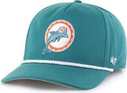 '47 Men's '47  Aqua Miami Dolphins Rope Hitch Adjustable Hat