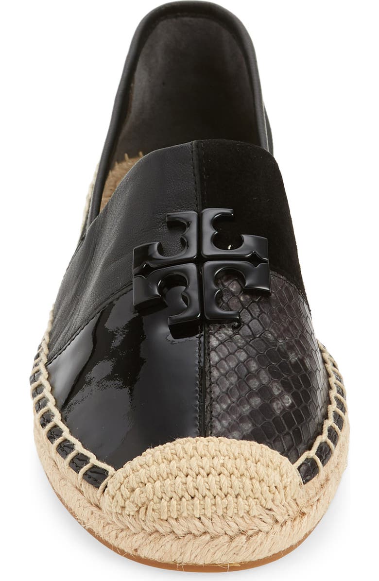 Tory Burch Logo Patchwork Espadrille, Alternate, color,