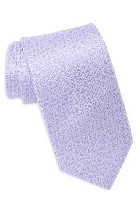 Neat Jacquard Silk Tie