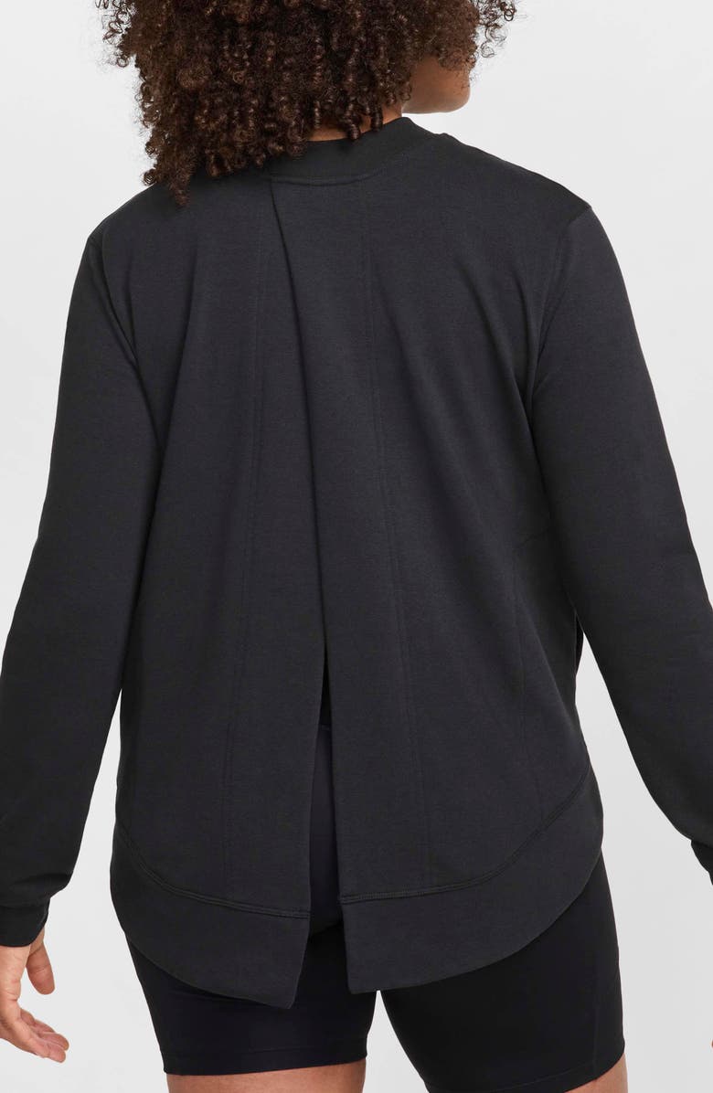 Nike French Terry Maternity/Nursing Top, Alternate, color, 