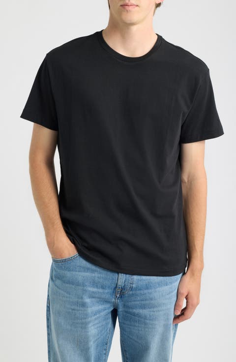 Cotton Jersey Crewneck T-Shirt