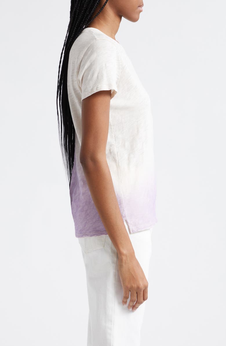 ATM Anthony Thomas Melillo Slub Dip Dye Cotton T-Shirt, Alternate, color, Tan Combo