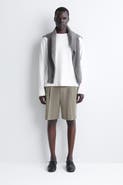 COS Tailored Bonded-Twill Shorts