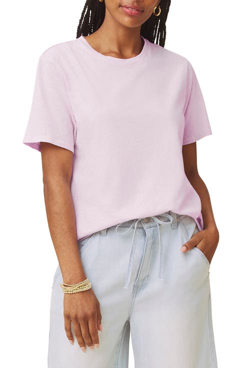Louisa Boyfriend Fit Cotton Graphic T-Shirt