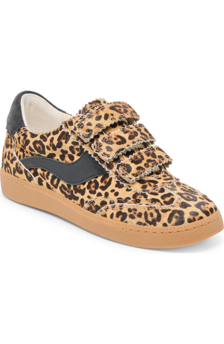 Dolce Vita Notice Sneaker, Main, color, Black/ Leopard Calf Hair
