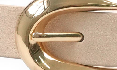 Petit Moments Marisa Leather Belt In Neutral