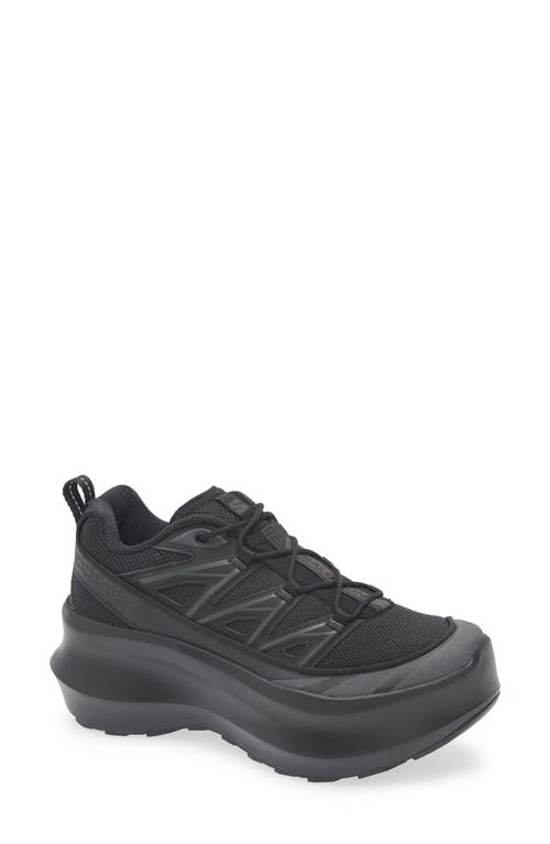 Comme Des Garçons Black Salomon Edition Xt-6 Expanse Platform Sneakers In Black