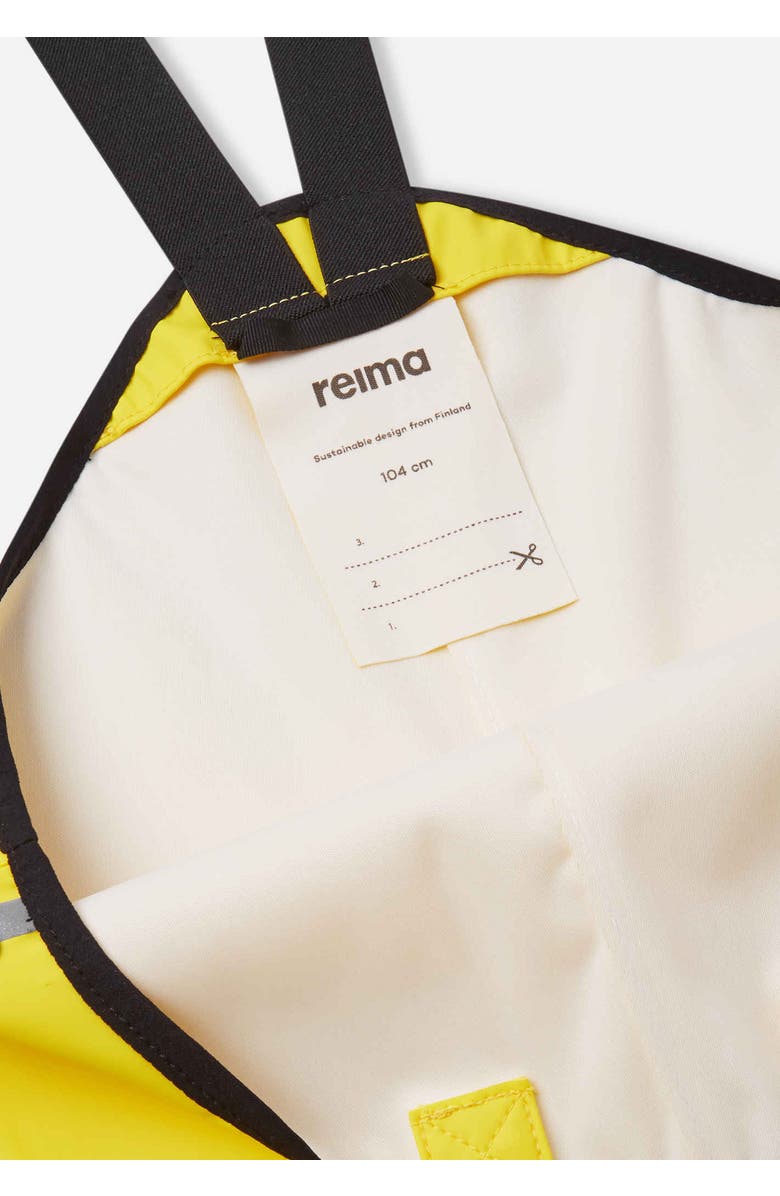 Reima Lammikko Rain pants, Alternate, color, Yellow