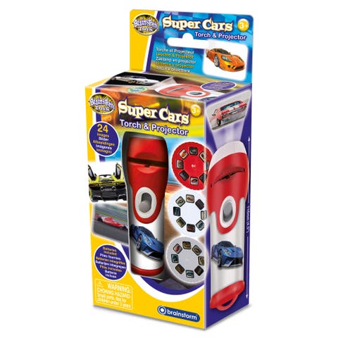 Super Cars Torch and Projector