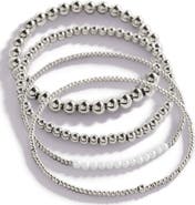Mint & Lily Everyday Pearl Bracelet Stacking Set
