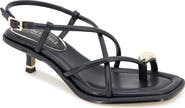 Kenneth Cole Gatlyn Ankle Strap Kitten Heel Sandal