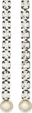 Tory Burch Moondance Linear Drop Earrings