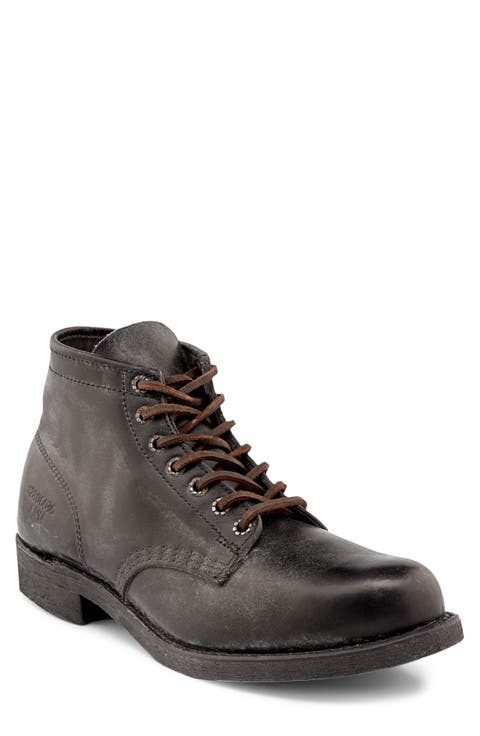'Prison' Leather Boot