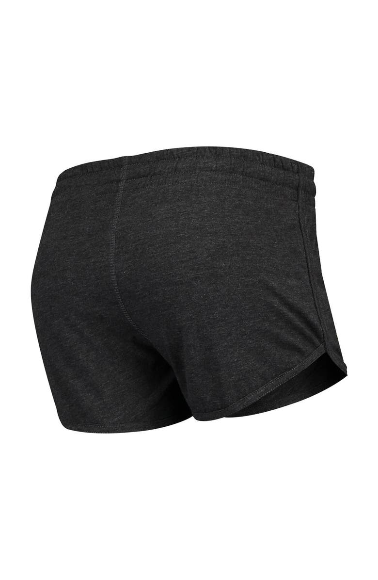 COLOSSEUM Women's Colosseum Heathered Black Arizona State Sun Devils Simone Lounge Shorts, Alternate, color,