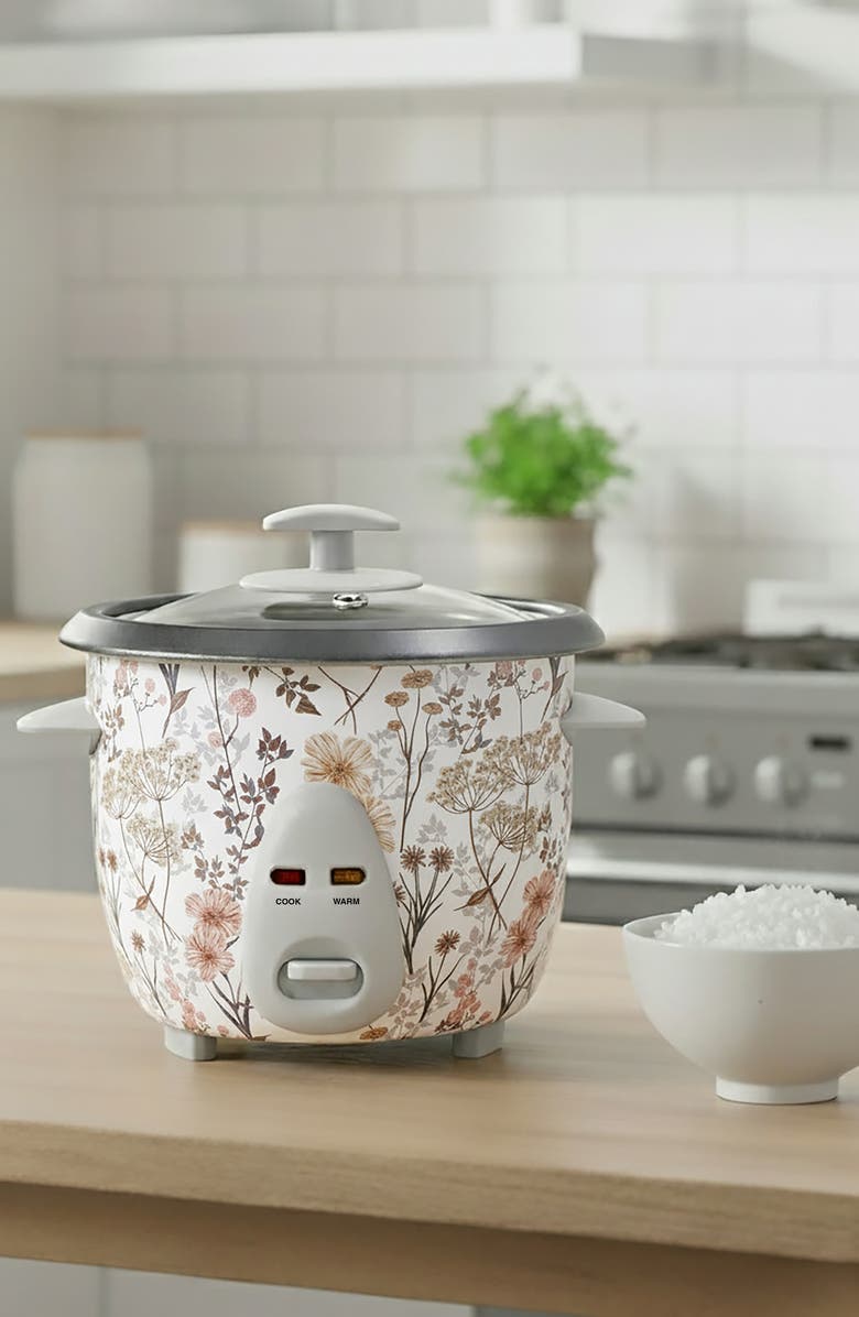 Dwell Studio Print Rice Cooker, Alternate, color, Neutral