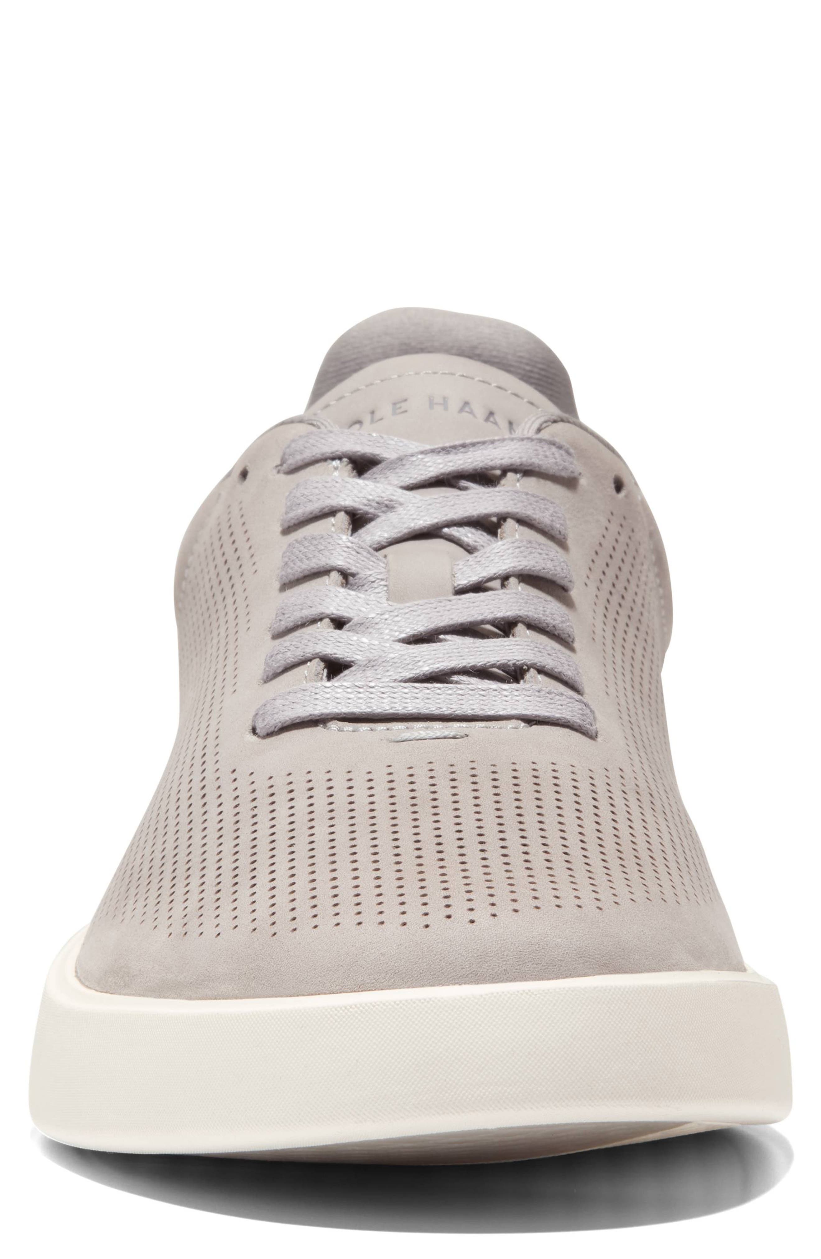 Grand Crosscourt Daily Laser Sneaker, Alternate, color, ULTIMATE GRAY NUBUCK/ TUSAN