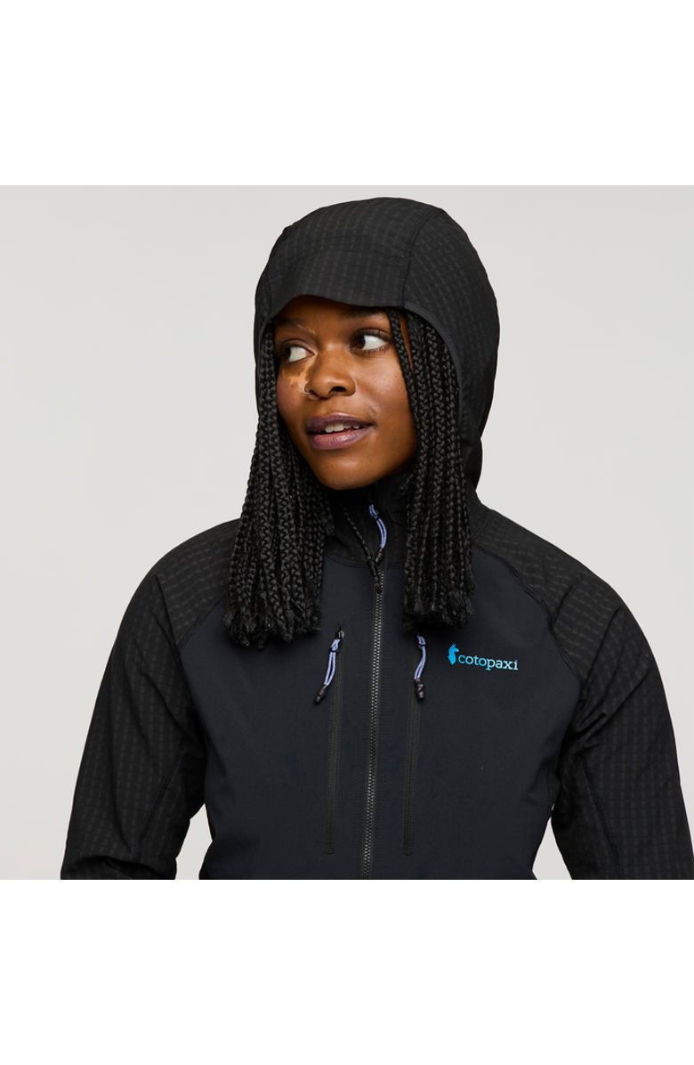Cotopaxi Yermo Hooded Jacket - Women's, Alternate, color, Cotopaxi Black