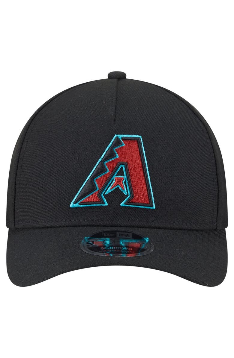 New Era Men's New Era  Black Arizona Diamondbacks 9FORTY M-Crown Adjustable Hat, Alternate, color, 