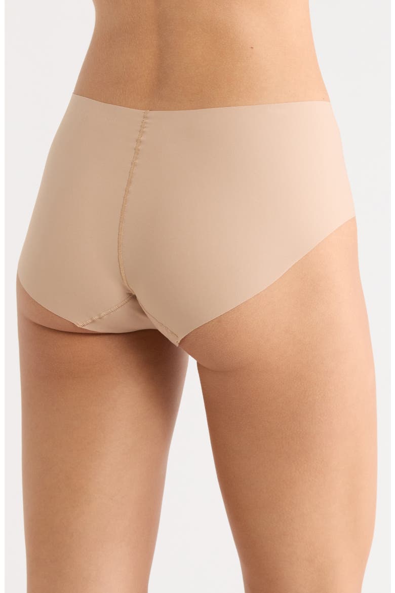 Pack of 3 Invisible Edge Hipster Briefs, Alternate, color, BLACK- TAN MULTI