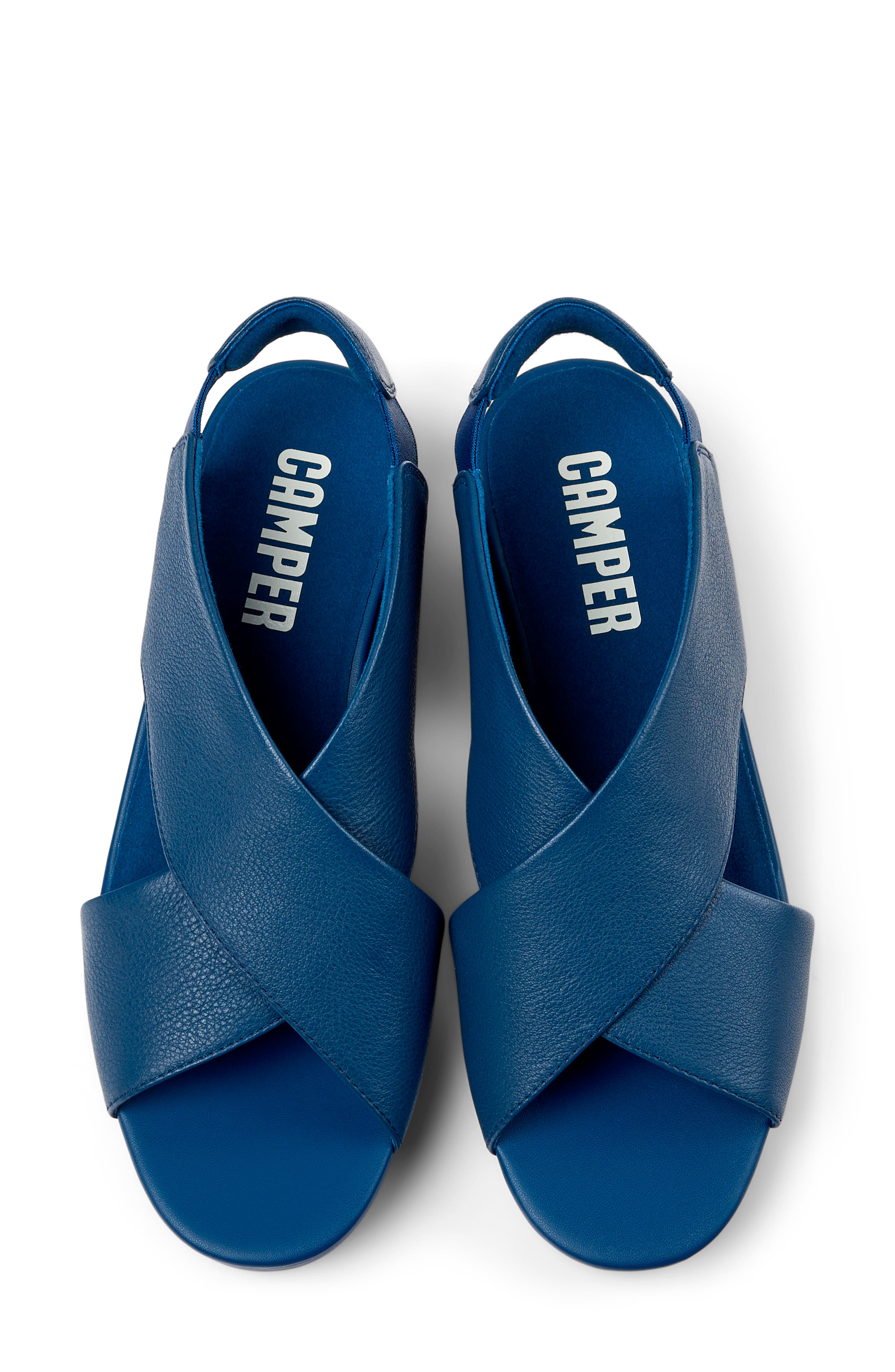 Camper Sella Nudo Crisscross Slingback Sandal, Alternate, color, 