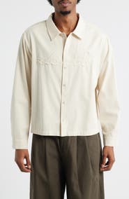 Elwood Cut Out Appliqué Snap-Up Shirt