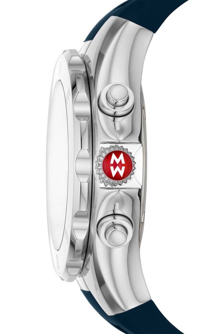 Jellybean Chronograph Stainless Steel Watch, 38mm, Alternate, color, SILVER