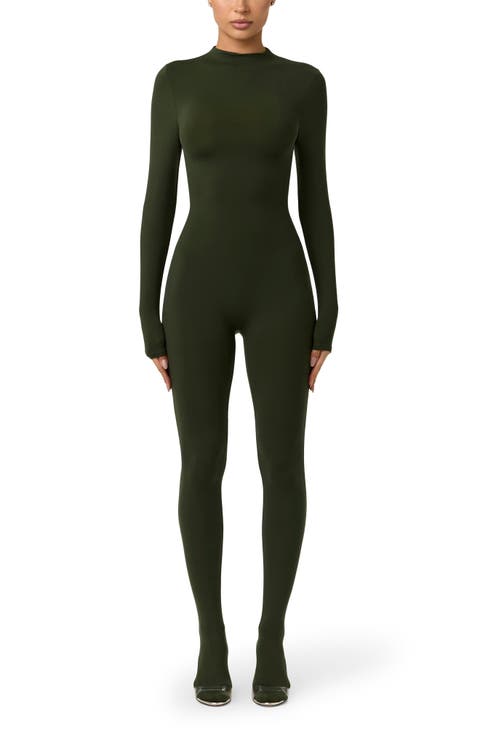 Long Sleeve Closed Toe Jumpsuit
